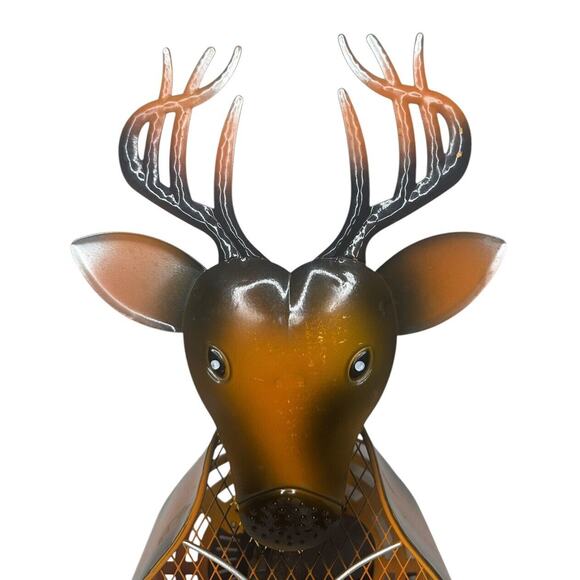 Himalayan Breeze Metal Deer Buck Electric Fan Hunter Mancave Guy Gift 19" - Picture 2 of 11